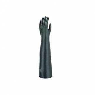 Handske Emperor 43 cm Str L Latex Sort