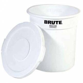 Affaldsbeholder Brute 75 ltr &Oslash;495x581 mm PE Hvid
