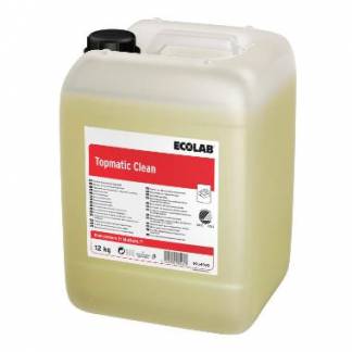 Maskinopvask Anl&aelig;g Flydende Topmatic Clean 12kg Svanem&aelig;rket u. Klor Bl&oslash;dt/middel