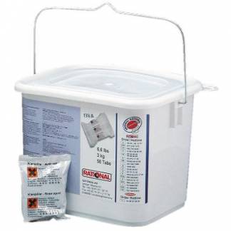 Ovnafsp&aelig;nding Tabs Rational Rinse agent 50 stk Skyllemiddel til SCC Auto-progr