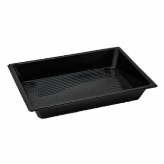 Sushibakke 241x175x35 mm 350 my RPET Sort H&oslash;j