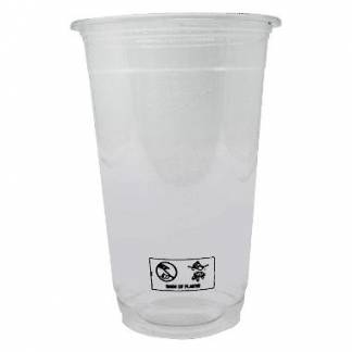 Plastglas 16 oz/50 cl &Oslash;95/55x135 mm rPET Klar