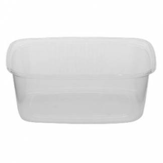 Salatb&aelig;ger 200 ml 108x81x43 mm Rektangul&aelig;r PP Klar