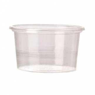 Dressingb&aelig;ger 80 ml &Oslash;70 mm Rundt PS Klar