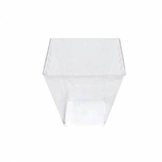 Dessertb&aelig;ger 210 ml 72x72x72 mm klar