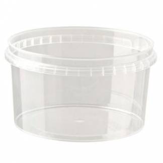 Plastb&aelig;ger 560 ml &Oslash;122 mm Rund PP Klar OMPAK 90 ps x 20 stk/krt