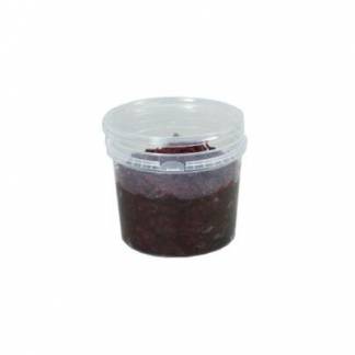 Plastb&aelig;ger/l&aring;g 800 ml &Oslash;122 mm Rund  OMPAK 50 stk af hver/ps