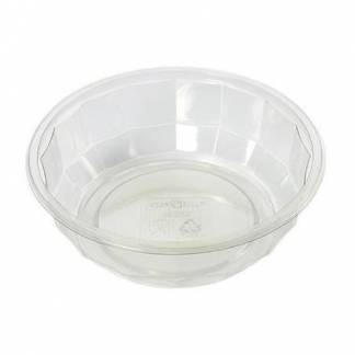 Plastsk&aring;l Bowl Diamond 952 ml &Oslash;188x60 mm RPET Klar