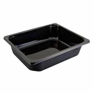 Bakke 1/2 GN C2325-1B 1-Rum 5100ml L325xB265xH80mm HICPET Sort
