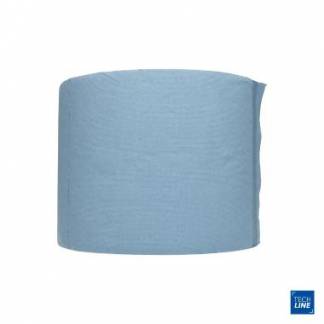 Aft&oslash;rringsrulle Industri Techline 2-lag &Oslash;26.5 x 300M x B20.5cm. Nyfiber Bl&aring;