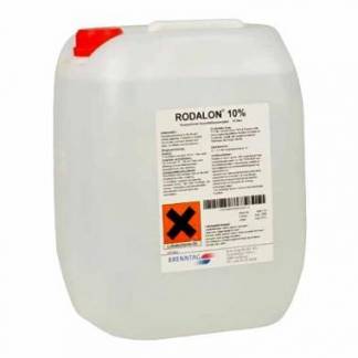 Desinfektion Rodalon 10\% Kvarten&aelig;r ammonium til Overflader 10 ltr