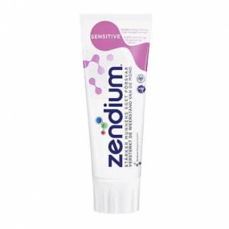 Tandpasta Zendium Sensitive stå-tube 75 ml 12 stk.