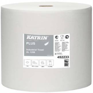 Industri Katrin Plus XL 45223 Værkstedsrulle 1-lags hvid