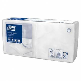 Serviet Tork 24x24cm 2-lag Hvid
