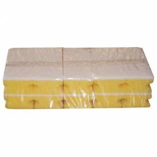 Skuresvamp 135x65x45 mm med H&aring;ndgreb Hvid