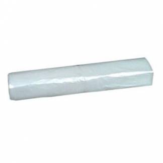 Spandepose 50ltr B600xL850mm 16my LDPE med Fals Kompakt Klar OMPAK 4pkx3 rl/krt