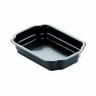 Bakke 1-rum 900 ml Takeaway PP Sort
