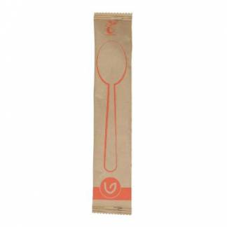 Spiseske Enkeltpakket Verive L160mm Tr&aelig; Natur