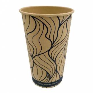 Kaffeb&aelig;ger Bambus &Oslash;90xH135mm 40cl 16oz Single Wall Natur Verive