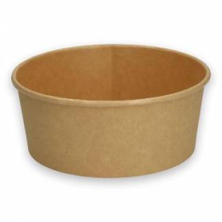 Salatsk&aring;l Verive 750ml &Oslash;150xH60mm Pap/PLA Brun