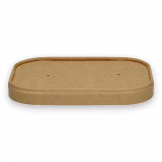 L&aring;g Verive  L172xB120mm bionedbrydelig PAP/PLA brun til rektangul&aelig;r b&aelig;ger