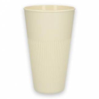 Kaffeb&aelig;ger Verive flergangs 470ml &Oslash;90mm PP Hvid
