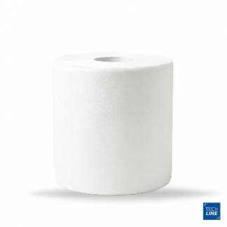 H&aring;ndkl&aelig;derulle Techline 2-lag &Oslash;19 x 108M m/hylse Centerfeed Nyfiber Hvid
