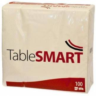 Serviet TableSMART 40x40cm 2-lag hvid