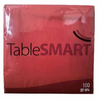 Serviet TableSMART 40x40cm 3-lag Bordeaux