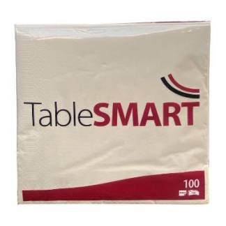 Serviet TableSMART 40x40cm 3-lag Cream