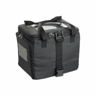 Termotaske 27.5x20x24 cm 5 portioner Sort