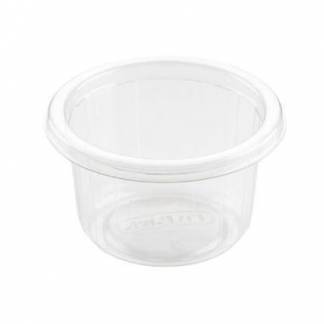 Salatb&aelig;ger Fix Pack 110 ml 80x80x46 mm Rund APET