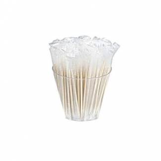 Tandstik 65 mm Spids i begge ender Enkeltpakket Tr&Atilde;&brvbar; i Cellofan