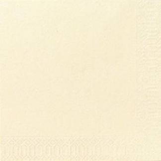 Serviet Duni 24x24cm 3-lag Buttermilk