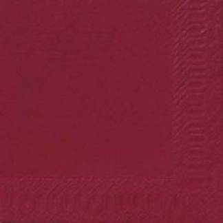 Serviet Duni 33x33cm 3-lag Bordeaux 125 stk