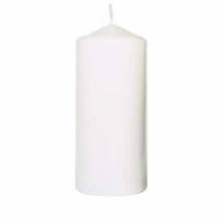 Bloklys 80x150 mm Hvid Br&aelig;ndetid 60 timer