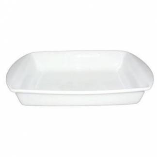 Fad Kera 30x24 cm Rektangul&aelig;r Ovnfast Porcel&aelig;n Hvid