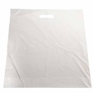 B&aelig;repose 420x450/50 mm 40 my LDPE med 50\% Genbrugsplast Hvid
