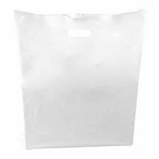 B&aelig;repose 520x500/50 mm 45 my LDPE med 50\% Genbrugsplast Hvid