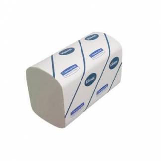 H&aring;ndkl&aelig;deark Kleenex W-Fold 2-lag L41.5xB21.5xD10.5cm Mix Hvid