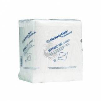 Aft&oslash;rringsklud Wypall X60 1-lag 317x305 mm Hvid