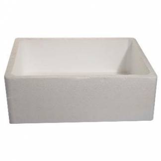 Termokasse 11 ltr 1/2 GN 40x30x14 cm EPS Hvid L&aring;g p&aring; 9298