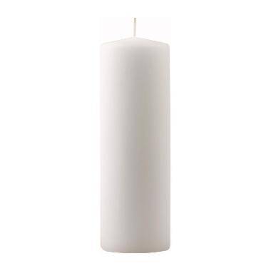 Bloklys &Oslash;60x180 mm Br&aelig;ndetid 60 timer Hvid