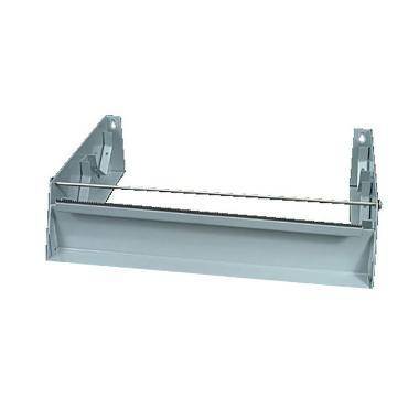 Dispenser Film Dobbelt L25xB31xH10cm Metal Gr&aring; til B30cm rulle