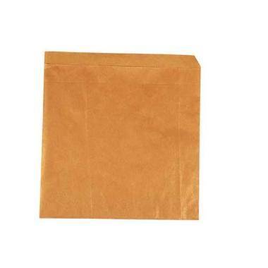 Burgerlomme XL 190 x190 mm 40 gr Brun Greaseproof