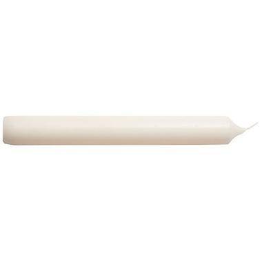 Antiklys &Oslash;21x175 mm Br&aelig;ndetid 6 timer Hvid