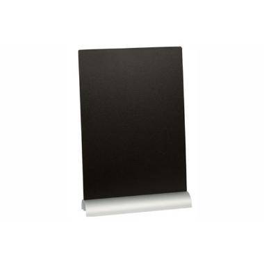 Tavle Securit A4 29x11x6 cm med Hvid tuschpen med Alu fod