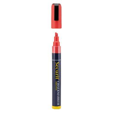 Tuschpen 1 stk Securit medium 2-6 mm R&oslash;d