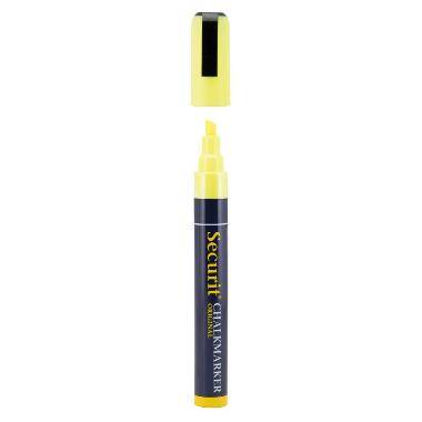Tuschpen 1 stk Securit medium 2-6 mm Gul