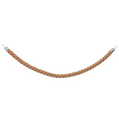 Afsp&aelig;rringsreb Securit 150 cm Tvisted Guld/Krom